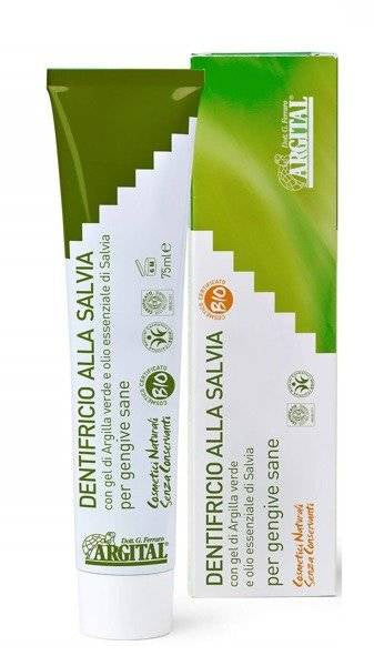 Argital Pasta do zębów z szałwią na zdrowe dziąsła 75 ml