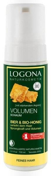 Logona Pianka do włosów piwo i miód 150 ml