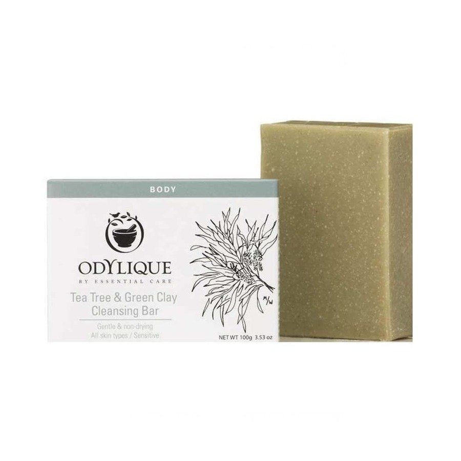 Odylique Organiczne mydło w kostce drzewo herbaciane i zielona glinka 100 g