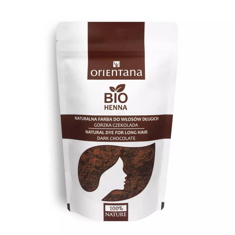 Orientana Bio henna gorzka czekolada 100 g