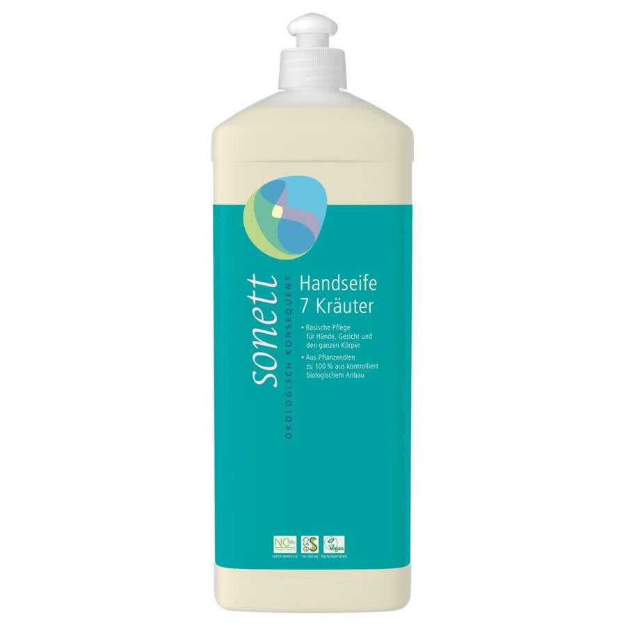 Sonett Mydło w płynie siedem ziół 1l