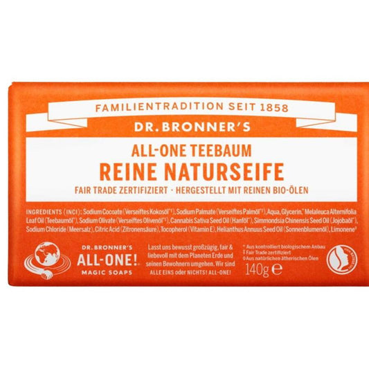 Dr. Bronner's Mydło z drzewem herbacianym