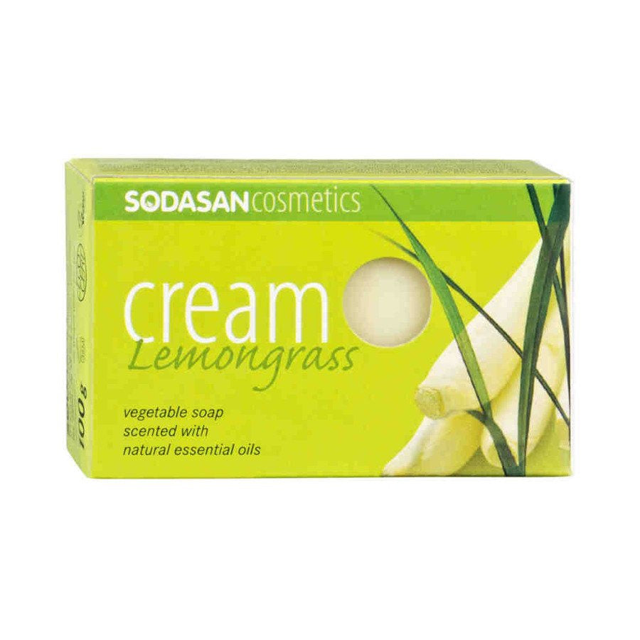 Sodasan Mydło o zapachu trawy cytrynowej 100g